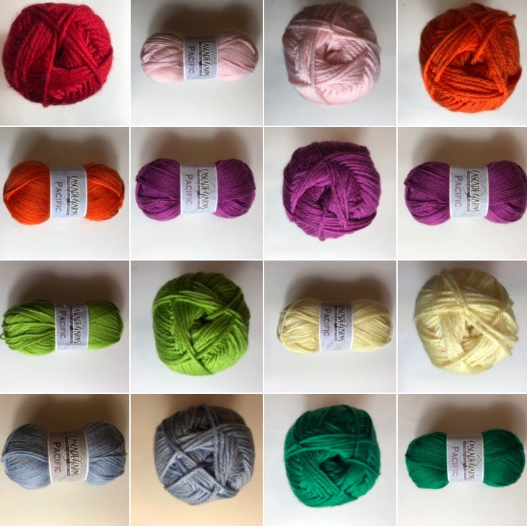 Orange Yarn Combination – Yarns by Grace