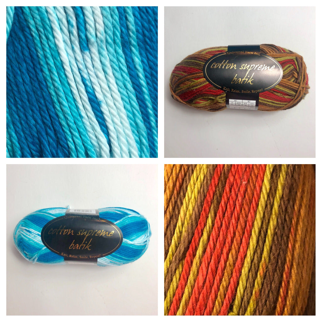 Universal Yarn: Cotton Supreme - Batik – Yarns by Grace