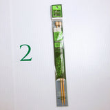 9” Clover: Takumi Bamboo Knitting Needles