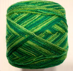 Crystal yarns: Multicolor