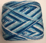 Crystal yarns: Multicolor