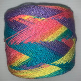 Crystal yarns: Multicolor