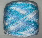 Crystal yarns: Multicolor